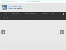 Tablet Screenshot of nt-algerie.com